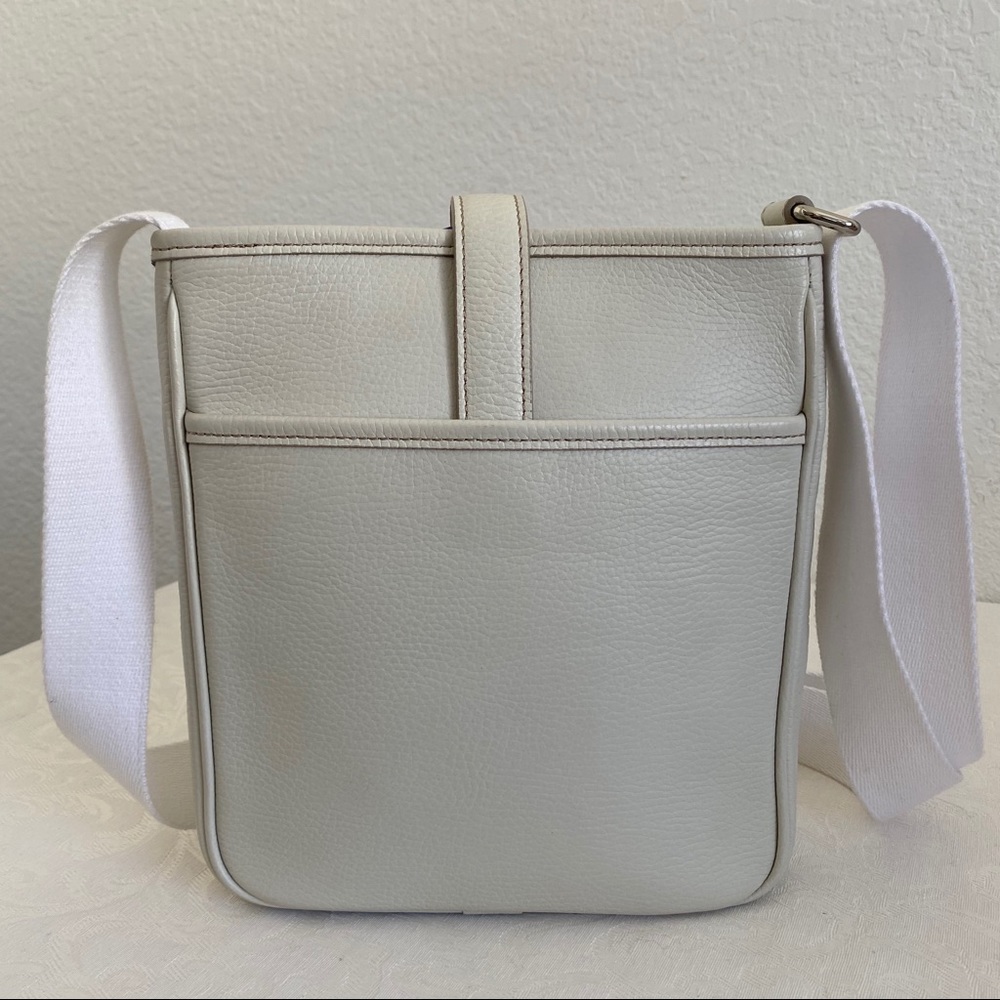 Burberry white leather crossbody bag - Picture 5 of 12